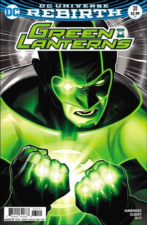 Green Lanterns issue 31-B Brandon Peterson Cover