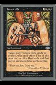 Magic the Gathering: Unglued (Base Set) card 32 Handcuffs