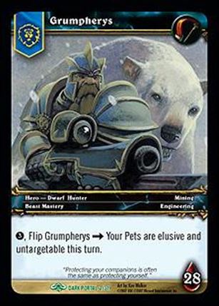World of Warcraft: Through the Dark Portal (Base Set) card 2 Grumpherys