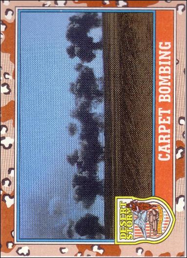 Desert Storm: Series 2 (Base Set) card 90 Carpet Bombing