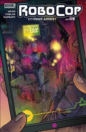 RoboCop: Citizens Arrest issue 5-B David Rubin Subscription Cover