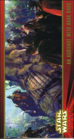Star Wars: Episode I Widevision: Series 1 (Base Set) card 62 An Audience With Boss Nass
