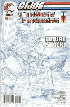 G.I. Joe vs the Transformers (2004) issue 3-C E.J. Su  Sketch Cover