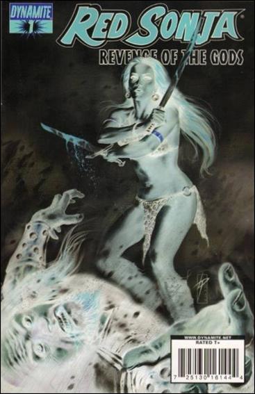 Red Sonja: Revenge of the Gods issue 1-C 1:15 Negative Cover