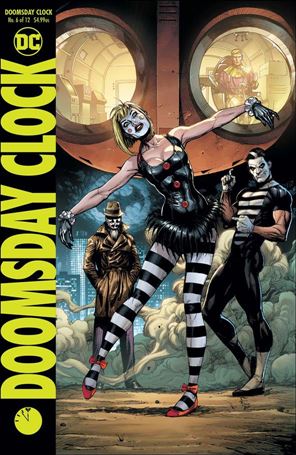 Doomsday Clock issue 6-B Gary Frank "Group" Cover