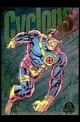 Marvel Universe: Series 5 (Power Blast Subset) card 8-B Cyclops (Silver Foil)