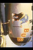 Vintage Aircraft Nose Art (Base Set) card 5 B.U.B. - Beat Up Bastard