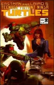 Teenage Mutant Ninja Turtles (1984) issue 2-C Richard Corben Cover (3rd Printing)
