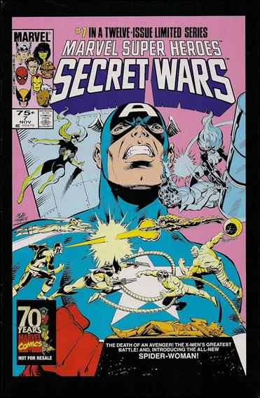 Marvel Super Heroes Secret Wars issue 7-C Marvel Universe (Comic-Packs) Edition