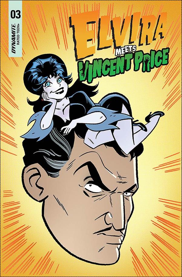Elvira Meets Vincent Price issue 3-C Anthony Marques Cover