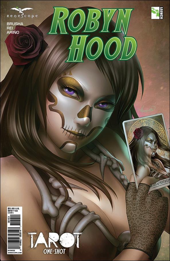 Robyn Hood: Tarot issue nn-E Jorge Meguro Cover