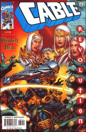 Cable (1993) issue 79-B Michael Ryan Cover