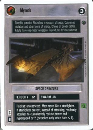 Star Wars: Dagobah Revised (Base Set) card 94 Mynock