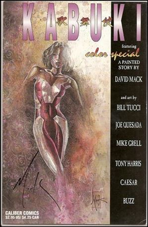 Kabuki Color Special issue nn-B Dynamic Forces (signed by David Mack)
