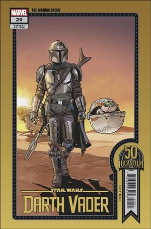 Star Wars: Darth Vader issue 20-C Chris Sprouse Lucasfilm 50th Anniversary Cover