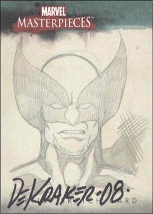 2008 Marvel Masterpieces: Series 3 (Sketch Card Subset) Cover Image 1