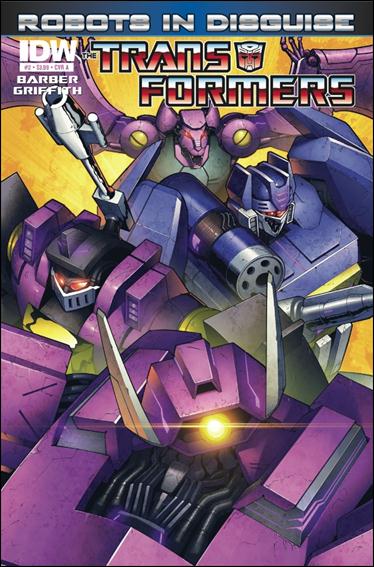 Transformers: Robots in Disguise (2012) issue 2 Andrew Griffith Cover