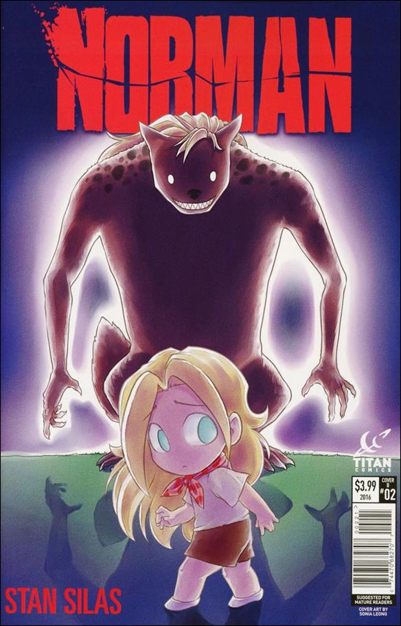 Norman (2016) issue 2-B Sonia Leong Cover