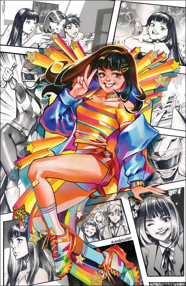 Power Rangers issue 9-H Rian Gonzales 1:Store Virgin Cover