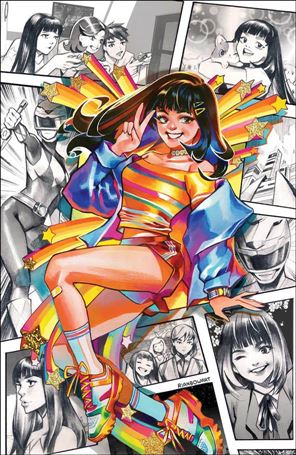 Power Rangers issue 9-H Rian Gonzales 1:Store Virgin Cover