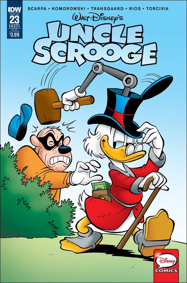 Uncle Scrooge (2015) issue 23-B Paco Rodriques Subscription Cover
