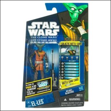 Star Wars: The Clone Wars Collection 3 3/4" Figures (2010) figure CW47 El-Les