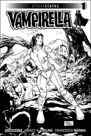 Altered States: Vampirella issue 1-B 1:10 Black & White Cover