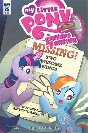 My Little Pony: Friends Forever issue 25 Tony Fleecs Cover