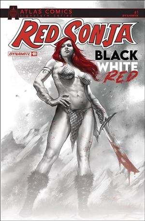 Red Sonja: Black White Red issue 1-N Parrillo Atlas Signature Cover (Staggs & Diebert)
