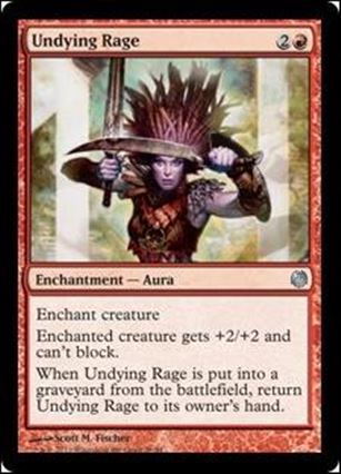 Magic the Gathering: Duel Decks: Heroes vs. Monsters (Base Set) card 26 Undying Rage