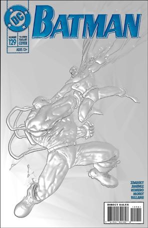 Batman (2016) issue 129-D Ryan Benjamin '90s Month Embossed Cardstock Cover