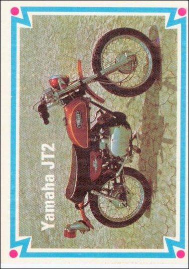 Choppers & Hot Bikes (Base Set) card 25  Yamaha JT2