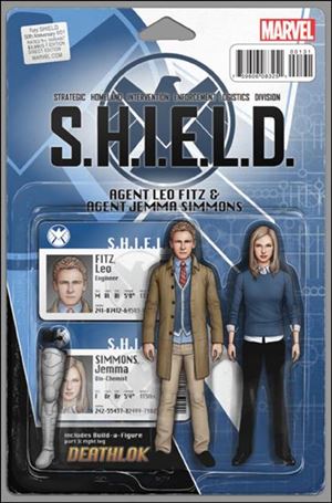 Fury: S.H.I.E.L.D. 50th Anniversary  issue 1-C John Tyler Christopher Action Figure Cover