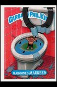 Garbage Pail Kids: Series 09 (Base Set) card 373b Marooned Maureen