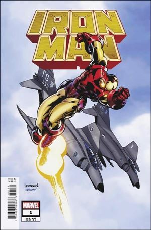 Iron Man (2020) issue 1-I Rick Leonardi 1:100 Hidden Gem Cover