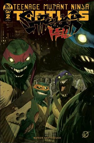 Teenage Mutant Ninja Turtles: Shredder in Hell issue 2-C Matteo Scalera 1:10 Cover