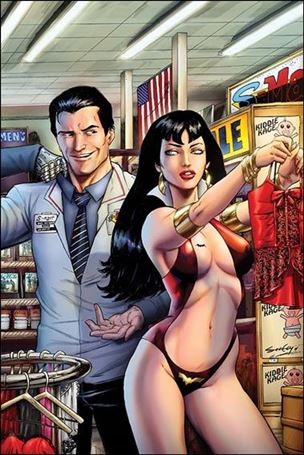 Vampirella/Army of Darkness issue 1-G Tim Seeley High-End Virgin Cover 1/50