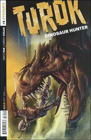 Turok: Dinosaur Hunter (2014) issue 3-D Stephen Segovia 1:50 Cover