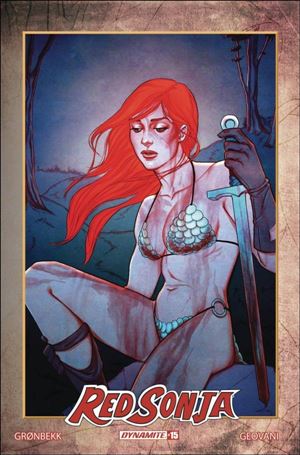 Red Sonja (2023) issue 15-F Jenny Frison Modern Icon 1:10 Cardstock Cover