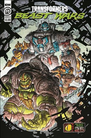 Transformers: Beast Wars issue 10-B Freddie Williams II Cover