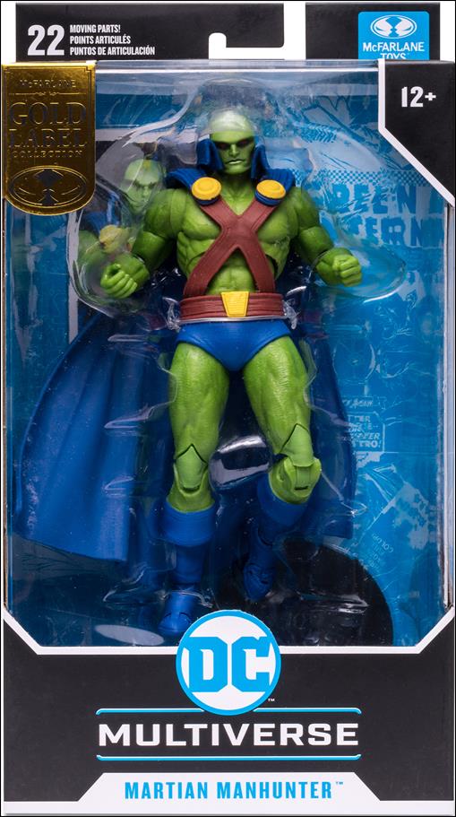McFarlane DC Multiverse (Gold Label) issue NN 19 Martian Manhunter (DC Classic)