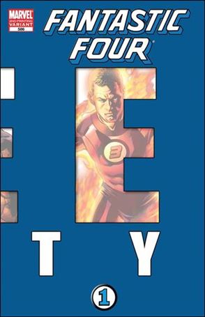 Fantastic Four (1961) issue 586-B Three Casualty Connecting Cover (2nd Printing)