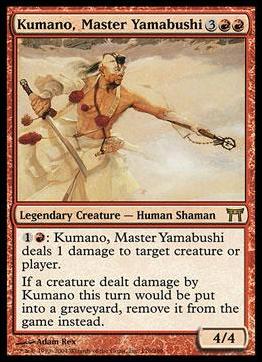 Magic the Gathering: Champions of Kamigawa (Base Set) card 176 Kumano, Master Yamabushi