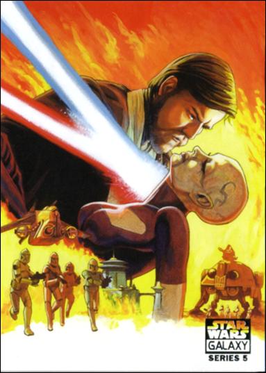 Star Wars Galaxy: Series 5 (Base Set) card 29 Tension in the Force