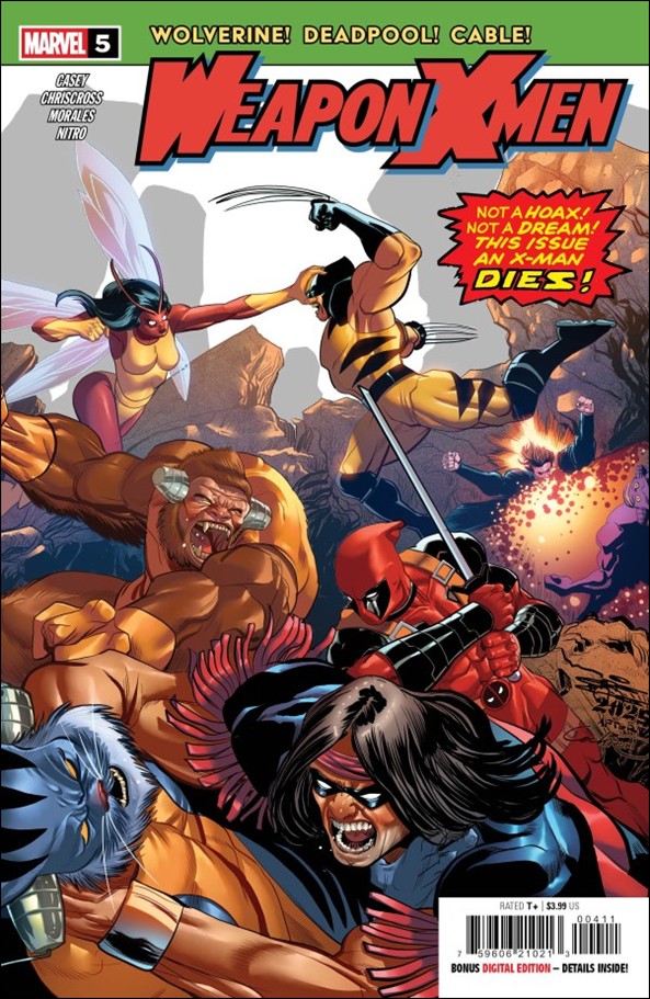 Weapon X-Men (2025) issue 5 ChrisCross Cover