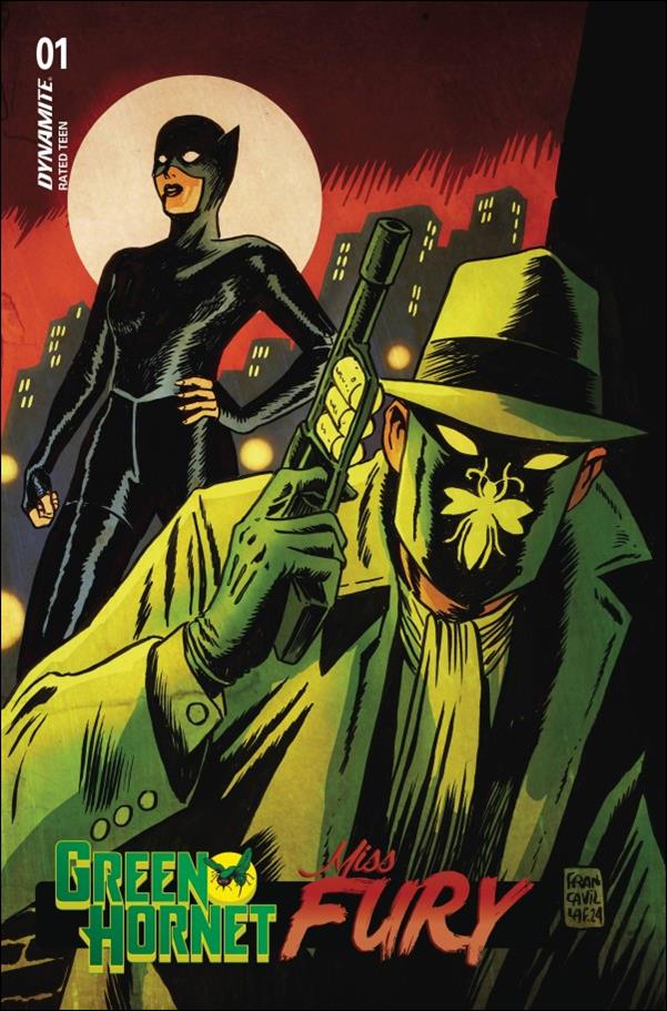Green Hornet / Miss Fury issue 1 Francesco Francavilla Cover