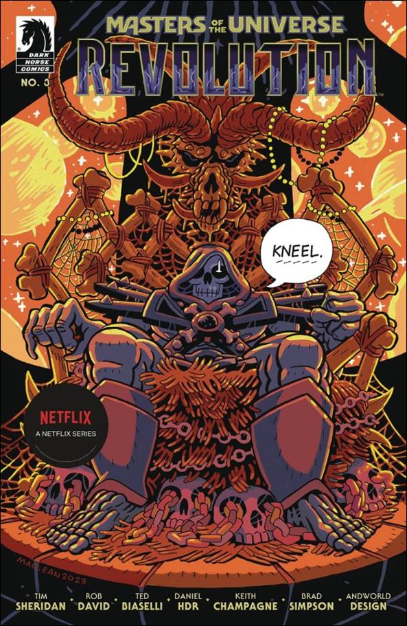 Masters of the Universe: Revolution issue 3-B Andrew MacLean Cover