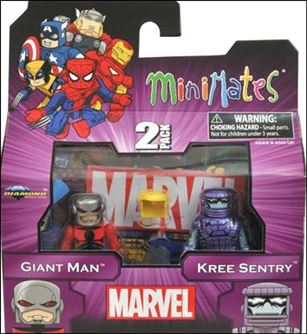 Marvel Minimates figure 129 Giant Man and Kree Sentry