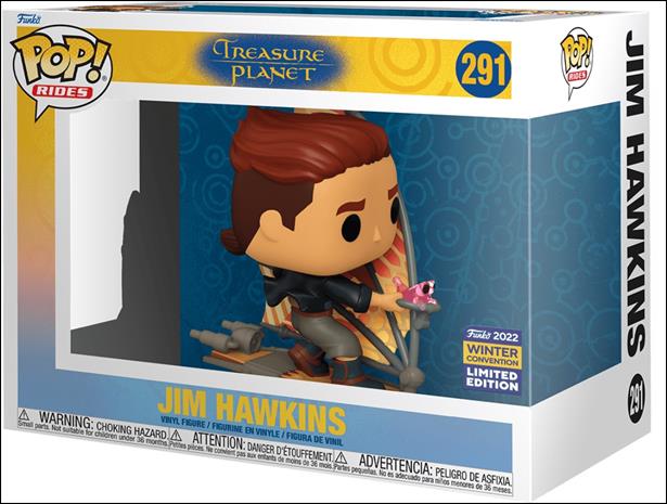 POP! Rides figure 291-B Jim Hawkins Winter Con Exclusive