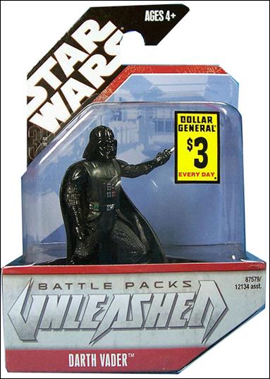 Star Wars: Unleashed Single Figure Battle Packs figure 3 Darth Vader from Episode IV: A New Hope